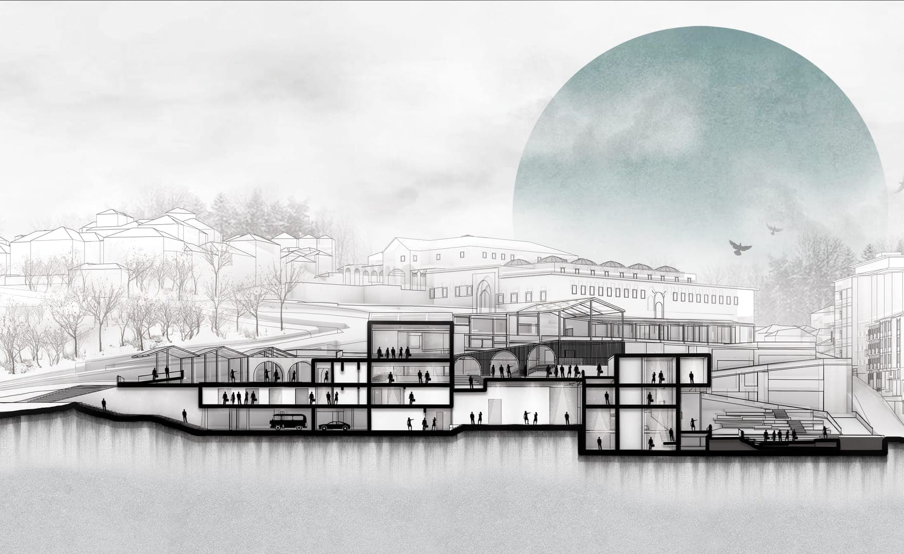 Relation Between Spaces